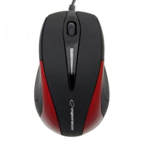   ESPERANZA SIRIUS 3D VEZETÉKES OPTIKAI EGÉR USB FEKETE/PIROS