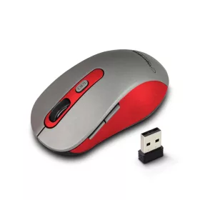   Esperanza vezeték nélküli 2.4GHz optikai egér 6D USB ADARA piros EM131R
