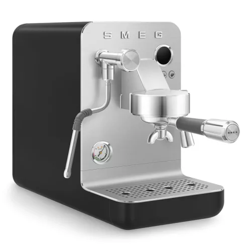 Smeg Minipro félprofesszionális kávéfőző (matt fekete) EMC02BLMEU