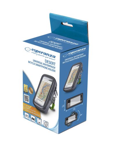 ESPERANZA Desert Univerzális vízálló kerékpáros okostelefon tartó