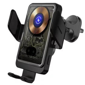  Energizer ECA008 autós okostelefon tartó vezeték nélküli (QI) gyors (15W)töltési funkcióval