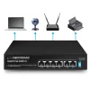 Esperanza 4 poe+2 uplink port ethernet kapcsoló 10/100 SPINNER