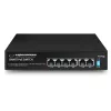 Esperanza 4 poe + 2 uplink port ethernet kapcsoló 10/100/1000 GOLIATH