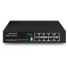 Esperanza 8 poe + 2 uplink port ethernet kapcsoló 10/100/1000 MATRIX