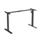 Logilink Elektromosan állítható ülő-állható asztalkeret, 1 motor, 710-1190 mm, fekete (EO0052)