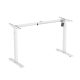 Logilink Elektromosan állítható ülő-álló asztalkeret, 1 motor, 710-1190 mm, fehér (EO0052W)