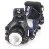 Esperanza Orion alumínium fejlámpa T6 LED fekete-kék (EOT005)