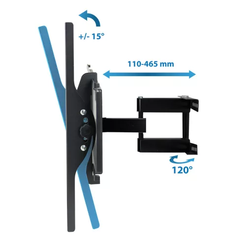 ESPERANZA TV FALI TARTÓ 26"-70" TITAN ERW012