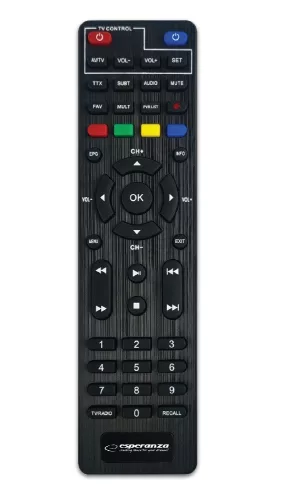ESPERANZA DVB-T2 H.265/HEVC DIGITÁLIS FÖLDFELSZÍNI TV-VEVŐ EV106P