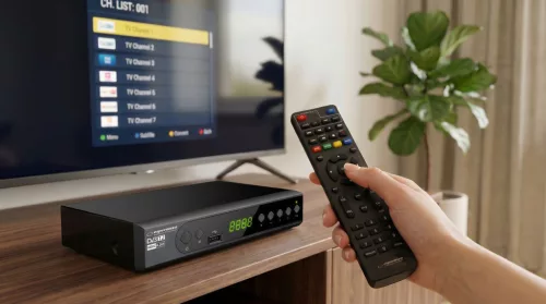 ESPERANZA DVB-T2 H.265/HEVC DIGITÁLIS FÖLDFELSZÍNI TV-VEVŐ EV106P