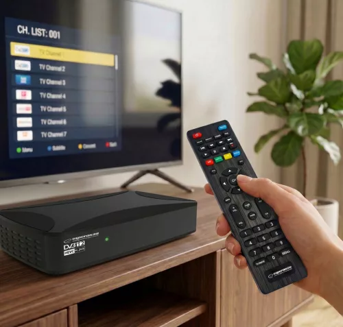 ESPERANZA DVB-T2 H.265/HEVC DIGITÁLIS FÖLDFELSZÍNI TV-VEVŐ EV108R