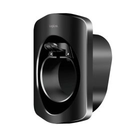   Logilink fali tartó kábeltartóval EV töltőkábelhez, műanyag, fekete (EVM0101)