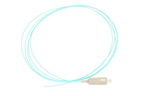 Extralink SC/UPC | Pigtail | Multi mode, OM3, 50/125, 2m, Easy strip