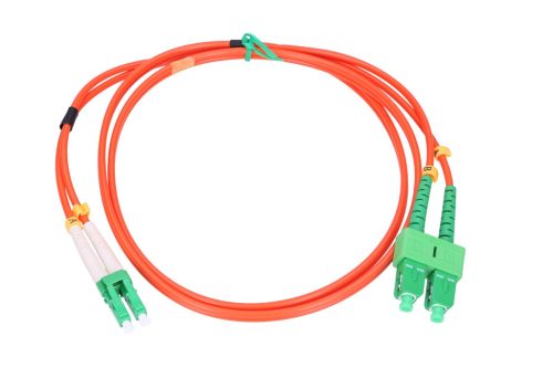Extralink SC/APC-LC/APC | Patchcord | Multi Mode, OM2, Duplex, 3mm, 5m