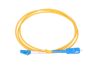 Extralink LC/UPC-SC/UPC | Patchcord | Single Mode, Simplex, G652D, 3mm, 0,5m
