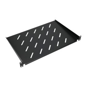   Extralink 1U 300mm Black | Shelf | 19", for wall cabinets