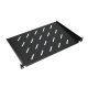 Extralink 1U 300mm Black | Shelf | 19", for wall cabinets