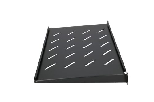 Extralink 1U 300mm Black | Shelf | 19", for wall cabinets