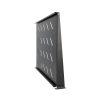 Extralink 1U 300mm Black | Shelf | 19", for wall cabinets