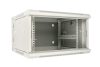 Extralink 6U 600x600 AZH Gray | Rackmount cabinet | wall mounted, swing type