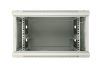 Extralink 6U 600x450 ASP Gray | Rackmount cabinet | wall mounted, metal door