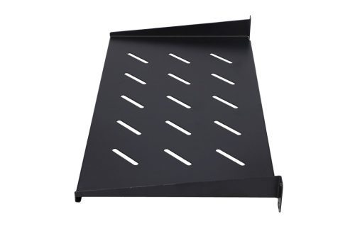 Extralink 1U 350mm Black | Shelf | 19", for wall cabinets