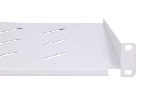 Extralink 1U 350mm Gray | Shelf | 19", for wall cabinets