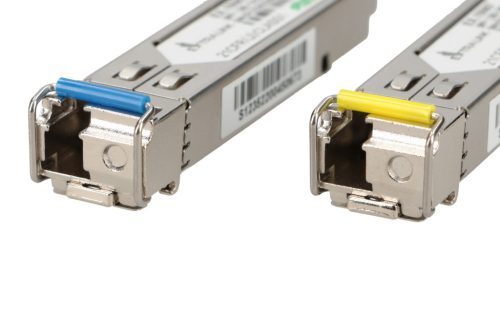 Extralink SFP WDM 1.25G 1310/1550nm | SFP Module | Single mode, 20km, LC, DOM, Pair, dedicated for HP/Aruba