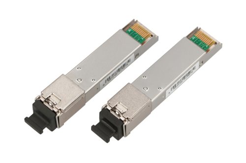 Extralink SFP 1.25G | SFP WDM Module | 1,25Gbps, 1310/1550nm, single mode, 3km, SC, DOM, pair, dedicated for HP/Aruba