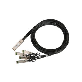   Extralink QSFP+ DAC | QSFP+ Cable | DAC, 40Gbps to 4x 10Gbps 3m, 30AWG
