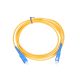 Extralink SC/UPC-SC/UPC | Patchcord | PVC, Single mode, Simplex, G.657A1, 3mm, 1m