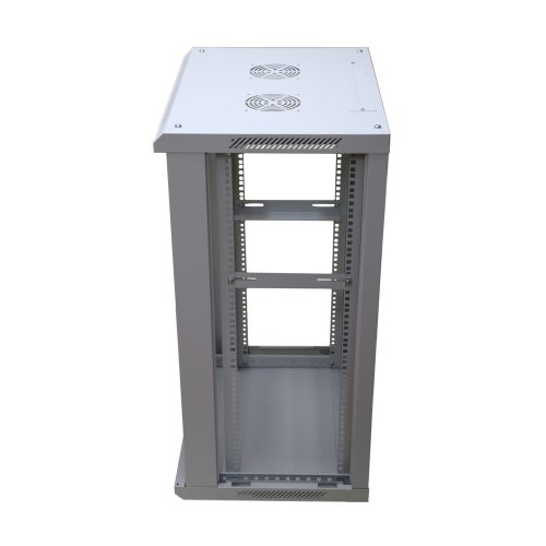 Extralink 18U 600x600 Gray | Rackmount cabinet | wall mounted