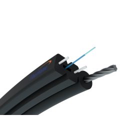   Aerial flat fiber optic cable 1F | S-NOTKSP, single mode, 1J, G.657A1, 0,6kN, 5,2mm | Fiberhome