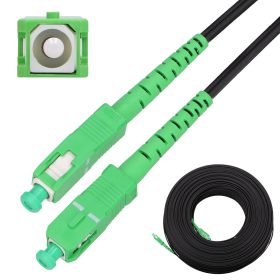   Extralink SC/APC-SC/APC Flat | Patchcord | drop, single mode, Simplex, G.657A2, 15m