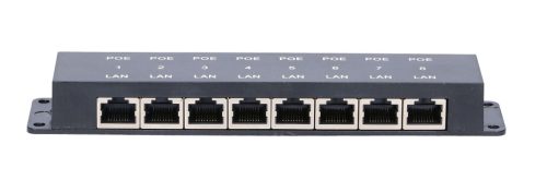 Extralink 8 Port | PoE Injector | 8x 100Mb/s RJ45