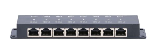 Extralink 8 Port | PoE Injector | 8x 100Mb/s RJ45