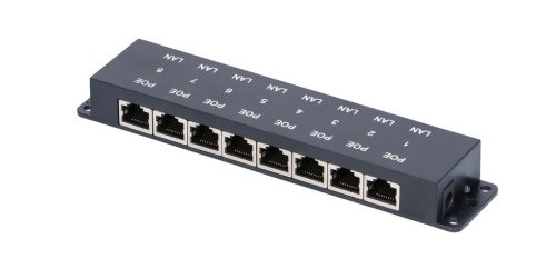 Extralink 8 Port | PoE Injector | 8x 100Mb/s RJ45