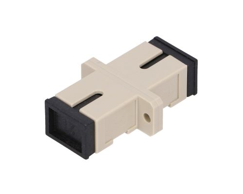 Extralink SC/UPC | Adapter | Multi mode, Simplex, Gray