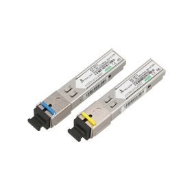   Extralink SFP 1.25G | SFP WDM Module | 1,25Gbps, 1310/1550nm, single mode, 20km, SC, DOM, pair