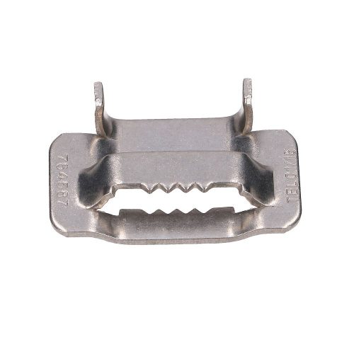 Extralink | Steel clamp | for 20mm steel strap, with jags