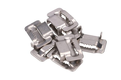 Extralink | Steel clamp | for 20mm steel strap, with jags