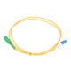 Extralink SC/APC-LC/UPC | Patchcord | Single Mode, Simplex, G657A, 3mm, 1m