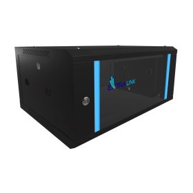   Extralink 4U 600x450 Black | Rackmount cabinet | wall mounted