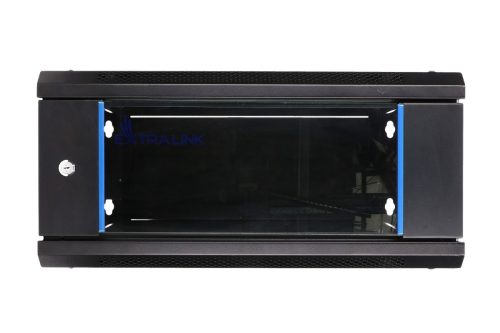 Extralink 4U 600x450 Black | Rackmount cabinet | wall mounted