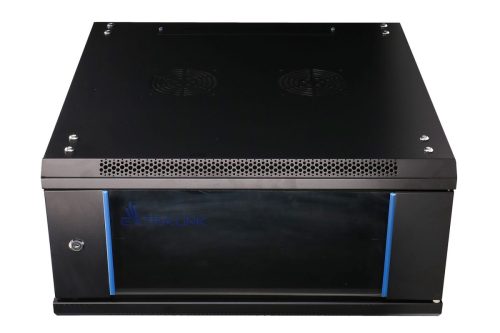 Extralink 4U 600x600 Black | Rackmount cabinet | wall mounted