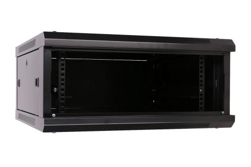 Extralink 4U 600x600 Black | Rackmount cabinet | wall mounted