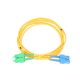 Extralink SC/UPC-SC/APC | Patchcord | Single mode, Duplex, 3mm, 2m