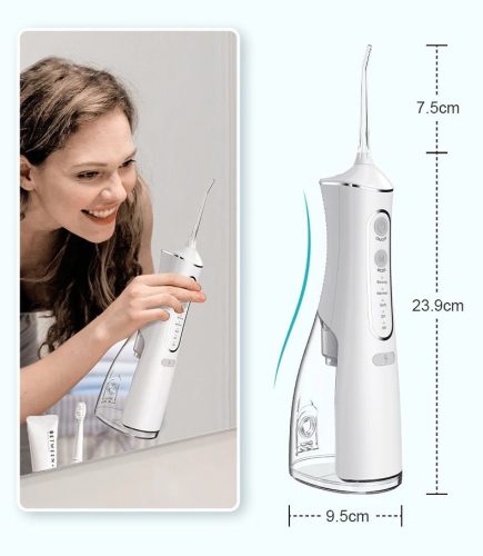 EXTRALINK BEAUTY SMARTLIFE INTELLIGENT WATER FLOSSER L8 BLACK