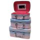 EXTRALINK LIFESTYLE KOSMETYCZKA DAMSKA ORGANIZER KUFEREK NA KOSMETYKI 3W1 251