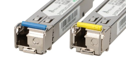 Extralink SFP 1.25G | SFP WDM Module | 1,25Gbps, 1310/1550nm, single mode, 3km, LC, DOM, pair